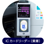 ICカードリーダー（乗車）