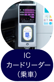 ICカードリーダー（乗車）